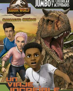 Jurassic world. Campamento cretácico - el mejor libro para colorear